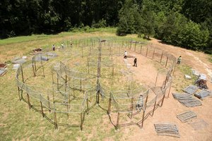 Rào Chắn Kiểm Soát Đám Đông Cho Người Đi Bộ Chân Cố Định - Product Image 4