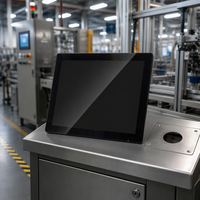 PC industriel à écran tactile capacitif 12,1 pouces LCD, processeur I5/I7, 8 Go/16 Go/32 Go de RAM, 4G LTE