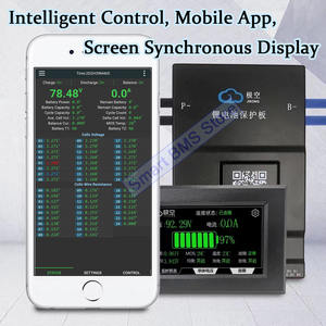 jk jikong daly ant jbd smart bms v19 lifepo4 4s 8s 16s 48v 12v 24v 100a 200a lifepo4 systèmes de gestion de batterie haute tension bms - Product Image 5