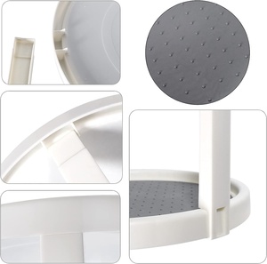Soporte Giratorio Lazy Susan de Plástico para Exhibición, Estante para Botellas de Condimento para Armario y Despensa, ¡Gran Venta! - Product Image 5