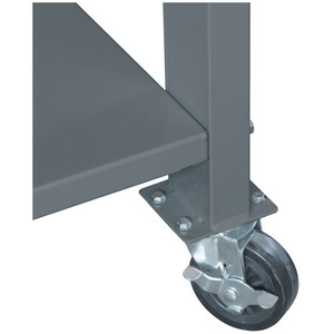 Banc de travail mobile FERVI pour les réparations de carrosserie automobile avec système de récupération de liquide - Product Image 1