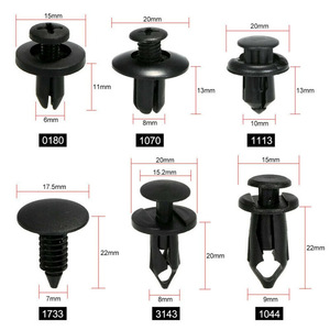 Clips de fixation pour voiture, rivets, 6 types, 190 pièces, clips de fixation pour pare-chocs et garde-boue en PP, pour remplacement et réparation - Product Image 1