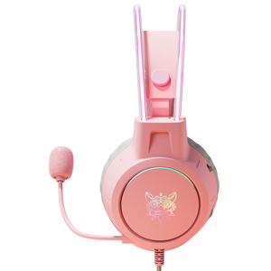 Màu Hồng X15 Pro Chơi <span class=keywords><strong>Game</strong></span> Tai Nghe Máy Tính Headphone Glow RGB Cho PS4 Xboxone Chuyển Đổi <span class=keywords><strong>PC</strong></span> Thông Minh Điện Thoại Trò Chơi - Product Image 5