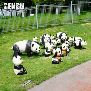 Simulation <strong>Animal</strong> Model Animatronic <strong>Panda</strong> - Product Image 2