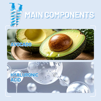 Loción Corporal Hidratante Profunda Disaar con Aceite de Aguacate y Ácido Hialurónico 200ml, Fórmula Retenedora de Humedad para Piel Seca, Venta al Por Mayor