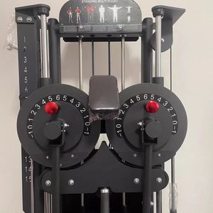 Máquina de elevación lateral de pie lista para enviar, entrenador de fuerza para gimnasio comercial, equipo de fitness para hombros y deltoides posteriores, bajo MOQ, OEM - Product Image 4