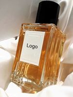 Bouteille d'Emballage de Parfum Vide Transparente de Luxe, Fond Épais, Haute Qualité, Logo Personnalisé, 50 ml 100 ml