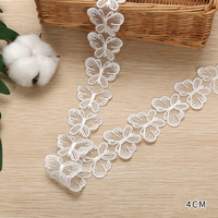 2.8CM Largeur Broderie À La Main BRICOLAGE Cheveux Accessoires À Coudre Matériel Juste une garniture Dentelle Tissus Pour Robes