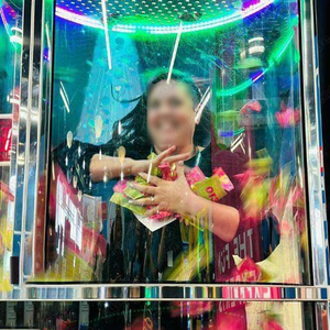 Máquina de Atrapar Dinero para Carnaval, Juego de Eventos Operado con Monedas con Dinero o Pelotas Voladoras para Parque de Atracciones - Product Image 2