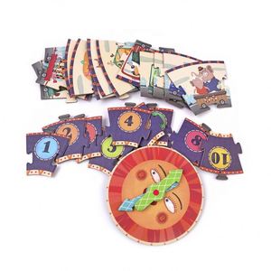 Mdieer MD3020 25 pièces gros <span class=keywords><strong>jeux</strong></span> <span class=keywords><strong>de</strong></span> puzzle papier puzzle horloge numérique Cognition mon voyage dans le temps <span class=keywords><strong>pour</strong></span> enfants enfants - Product Image 4