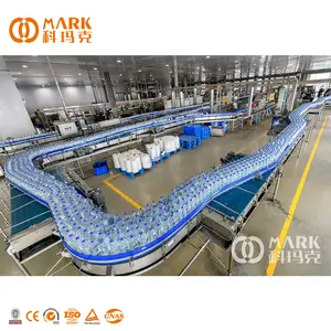 Complete Filtering Drinking Water Bottling Filling Line Water Factory