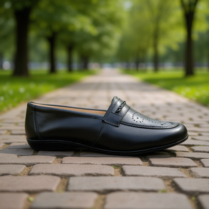 Ballerine in Pelle Angelina 266 da Donna, Punta Tonda, Slip-On, Antiscivolo, Soletta in Vera Pelle, Colore Unico Autunnale - Product Image 2