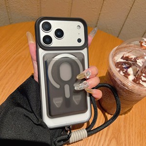 Funda Magnética 3 en 1 para Teléfono con Soporte para Tarjetas Extraíble, Correa y Soporte Invisible para <span class=keywords><strong>iPhone</strong></span> 17/18 <span class=keywords><strong>Pro</strong></span> <span class=keywords><strong>Max</strong></span> - Product Image 3