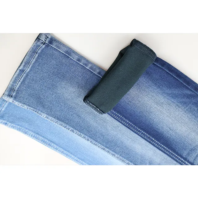 Vendita calda in saia tessuto di cotone tessuto bianco Denim per Jeans