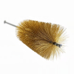 Brosse de <span class=keywords><strong>nettoyage</strong></span> en fil de <span class=keywords><strong>laiton</strong></span> torsadé en spirale pour tubes et chaudières - Product Image 1