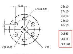 SAIL Beechwood Propeller with DLE Engine Hole 28x10 30x10 30x12 for Gas RC Model Airplane DLE111 DLE120 DLE170 - Product Image 5