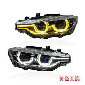 ชุดไฟหน้า LED สำหรับ BMW ซีรีส์ 3 F30/F35 ปี 13/18 พร้อมไฟวิ่งกลางวันสีเหลืองขาวแบบ <span class=keywords><strong>Spoon</strong></span> - Product Image 3