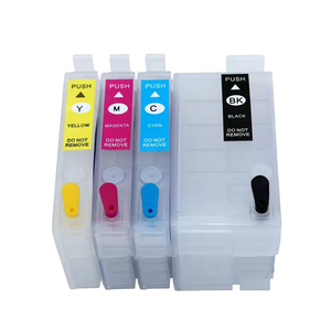 Cartouche d'encre vide rechargeable Europe 27XL T2711-T2714 pour <span class=keywords><strong>Epson</strong></span> WorkForce <span class=keywords><strong>WF</strong></span> 7110 7210 7710 7510 <span class=keywords><strong>7715</strong></span> 7720 7610 7620 3620 3640 - Product Image 4