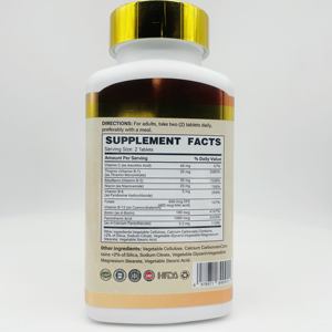 Tabletas de Vitamina Super B-Complex DUOZI, 100 Unidades, Veganas, Apoyo Inmunológico, Suplemento Diario para Adultos, 2 Tabletas por Porción - Product Image 2