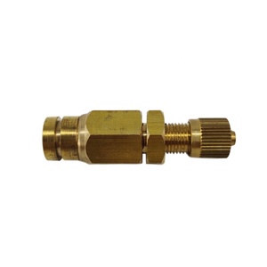 Không khí treo van Fill 1/4 "ống khí nén Brass cắm Schrader van 150 PSI - Product Image 3