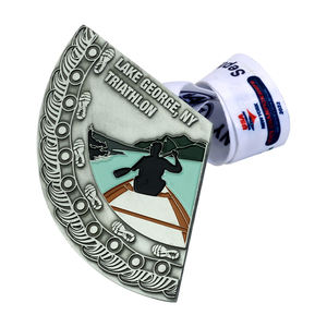 Longzhiyu Fabricant professionnel de médailles Médaille de golf rotative personnalisée Conception gratuite Alliage de zinc Métal Récompense pour les cadeaux de tournoi - Product Image 6