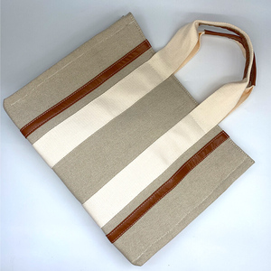 Bolso Tote de lona de diseñador de moda al por mayor bolsos de señora bolso de cáñamo <span class=keywords><strong>Nepa</strong></span> - Product Image 2