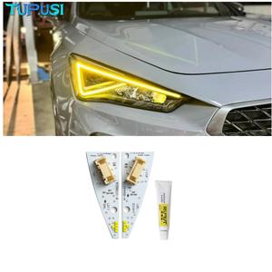 Module DRL pour SEAT Leon MK4 <span class=keywords><strong>Cupra</strong></span> <span class=keywords><strong>Tarraco</strong></span> Rouge Blanc Jaune Bleu Daytime Running Light Chip 2020 à 2024 LED Upgrade - Product Image 5