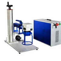 Huike 2026 Nouvelle machine de marquage laser portable à fibre optique 20W pour plaques signalétiques en acier inoxydable, à prix abordable