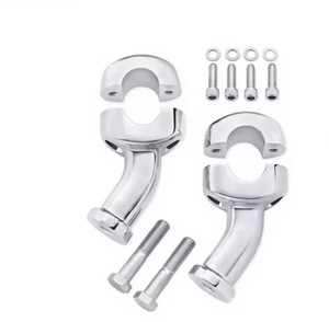 Convient aux modèles de guidon surélevés et décalés vers l'arrière modifiés Fat Boy Softail Breakout Road <span class=keywords><strong>King</strong></span> Street <span class=keywords><strong>Bob</strong></span> - Product Image 1