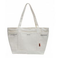 Sac fourre-tout unisexe en toile, sac à bandoulière décontracté pour le travail, sac à poignée supérieure, fermeture éclair, sangle chaîne, mode de luxe KINGYE
