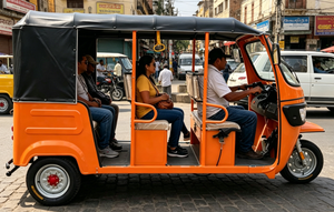 Taxi Elettrico a <span class=keywords><strong>Tre</strong></span> Ruote Resistente per Trasporto in Montagna e in Zone Rurali con Supporto Logistico Professionale per Ordini all'Ingrosso - Product Image 5
