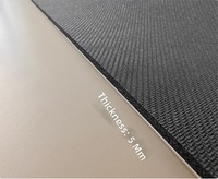 Tapis de yoga semi-circulaire en caoutchouc PU, antidérapant, absorbant les chocs, silencieux, pour la maison, le studio, l'entraînement physique – Vente en gros usine