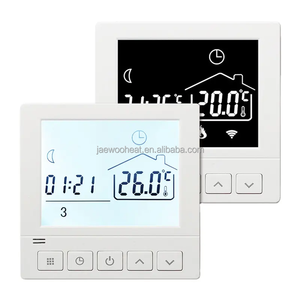 Dưới sàn sưởi ấm nhiệt lớn màu sắc màn hình cảm ứng kết nối wifi (Tầng & cảm biến không khí nhiệt) - Product Image 6