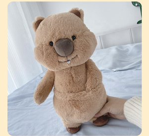 Peluche de <span class=keywords><strong>Canguro</strong></span> Personalizado, Peluche de Ratón de Cola Corta, Juguete de Peluche, Muñeco de <span class=keywords><strong>Canguro</strong></span> Marrón - Product Image 5