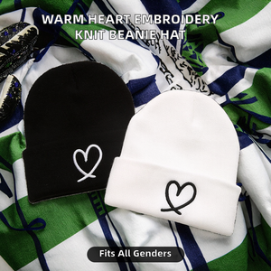 Gorro de Invierno Unisex de Acrílico de Alta Calidad con Logotipo Personalizado, Gorro de Punto Bordado para Hombre - Product Image 2