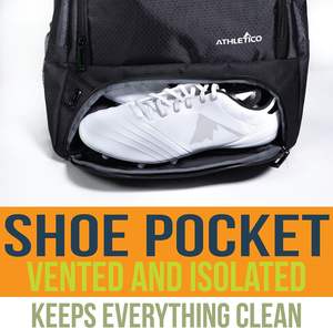 Mochila Deportiva Multifuncional Unisex al por Mayor para Fútbol, Baloncesto, Fitness, Pickleball, con Espacio para Botas Incluido - Product Image 3