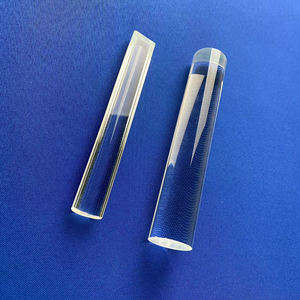 Varillas <span class=keywords><strong>de</strong></span> <span class=keywords><strong>Vidrio</strong></span> <span class=keywords><strong>de</strong></span> Cuarzo Circular Transparente Resistentes a Altas Temperaturas, <span class=keywords><strong>Uso</strong></span> en <span class=keywords><strong>Laboratorio</strong></span>, Cuarzo 99.999% Recocido, Punto 1180C, Silicio - Product Image 5