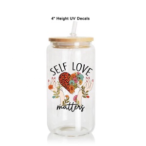 Impresión personalizada Salud mental 3D Logo UV DTF Copa Calcomanías 3,2 pulgadas Ancho Movavitaion UV DTF Calcomanía Transferencia Palo impermeable - Product Image 6