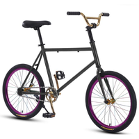 Classique 20 "Fitness Sport Étudiant Adulte À La Mode Belle Plus Léger En Aluminium Mini Pas Cher Vélo À Pignon Fixe Vélo