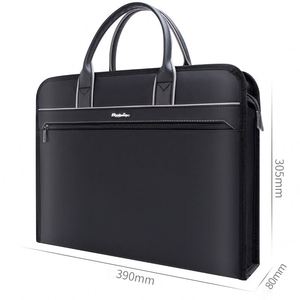 Maletín Ejecutivo de Lujo Personalizado para Portátil de 15.6 Pulgadas para Hombre, Bolsos de Negocios para Conferencias con Cierre para Organizar Documentos - Product Image 3