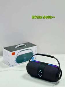 Xách tay màu xanh răng Loa mini âm thanh không thấm nước kích hoạt đèn Led Loud âm nhạc di động bên Boombox AUX máy tính DC Pin - Product Image 5