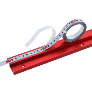 Test Self Adhesive Steel Tape Measure 19 Mm Width Metric Double Sided Aluminum Body Manual Blade Return - Product Image 1
