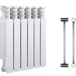 <span class=keywords><strong>Radiatori</strong></span> di Riscaldamento Domestici in <span class=keywords><strong>Alluminio</strong></span> Bimetallici Personalizzati a Canale Singolo e Doppio con <span class=keywords><strong>Interasse</strong></span> da 600 mm - Product Image 6