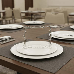Piatto Bianco per Sublimazione 230X180mm per Stoviglie Promozionali - Product Image 3