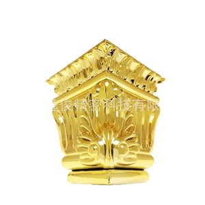 Yijun Gold Retro Patterned Plastic <b>Sofa</b> <b>Legs</b> 4077 Modern Luxury Furniture Accessories Easy Installation - Product Image 5