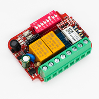 E0202 Universal 300-900MHz 433 868MHz Tuya WIFI Puerta de garaje Control remoto Receptor AC 85-250V Módulo de interruptor inteligente Temporizador