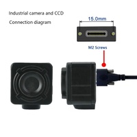 USB 3,1 Tipo-C Bloqueo de tornillo dual a USB3.0 estándar Cable DE DATOS Montaje en panel 5Gbps Cámara industrial Cable de transmisión de video