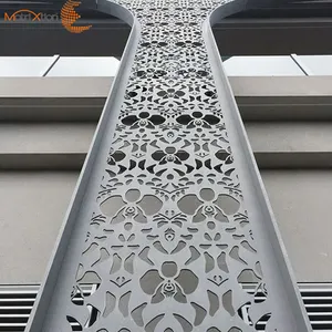 Matrixtion Gordijn Verticale Buitenkant Aluminium Buitenpaneel Systeem Wandbekleding