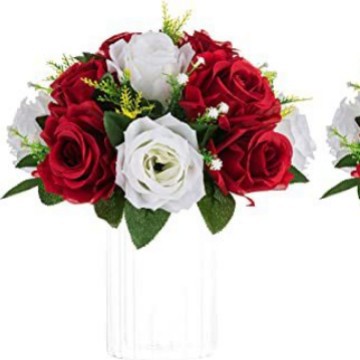 Wine Red With White