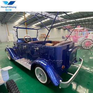 Factory Sightseeing Electric Classic Vintage <b>Bus</b> with Steel Structure Frame and Customized Color - Product Image 3